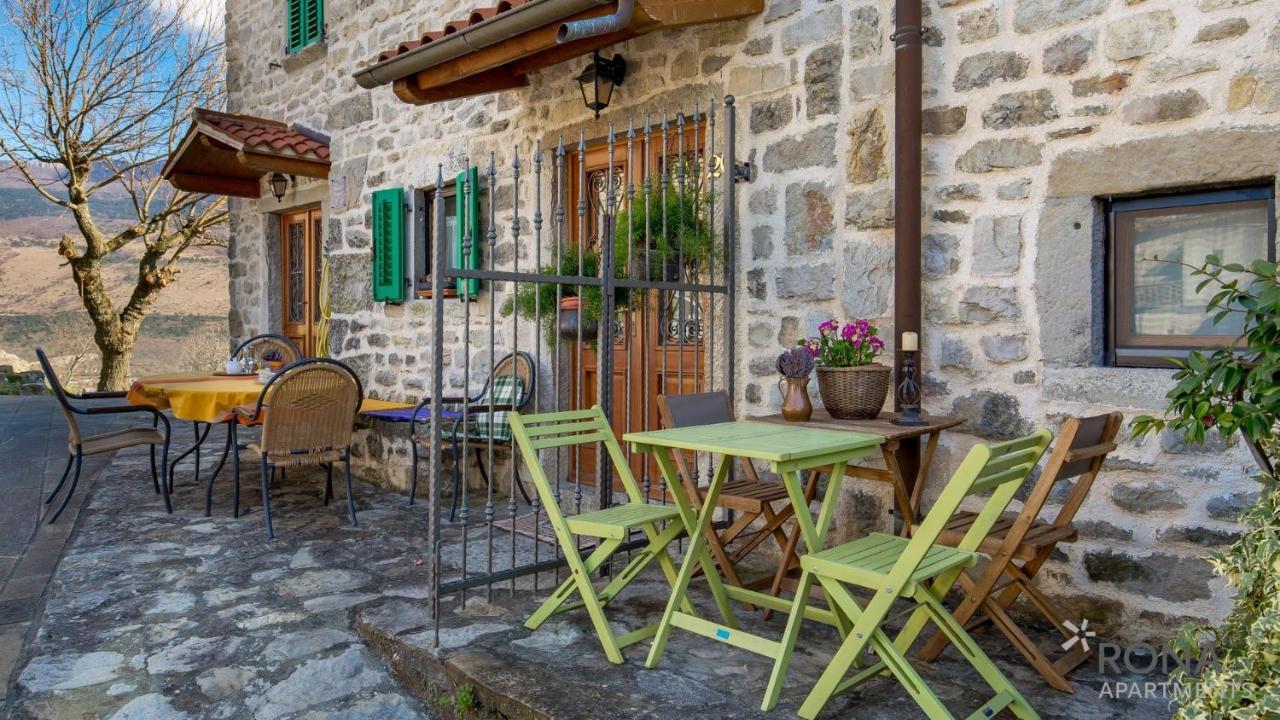 Rona Stone House Apartments Janja Boljun Bagian luar foto