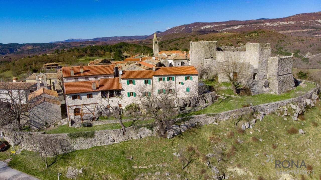 Rona Stone House Apartments Janja Boljun Bagian luar foto