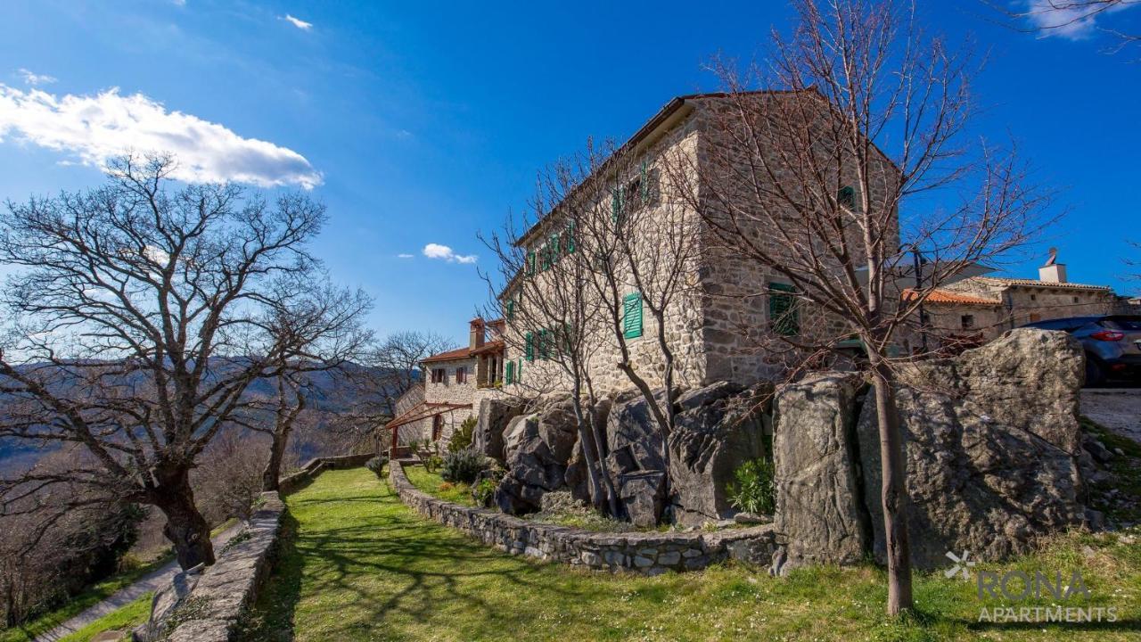 Rona Stone House Apartments Janja Boljun Bagian luar foto