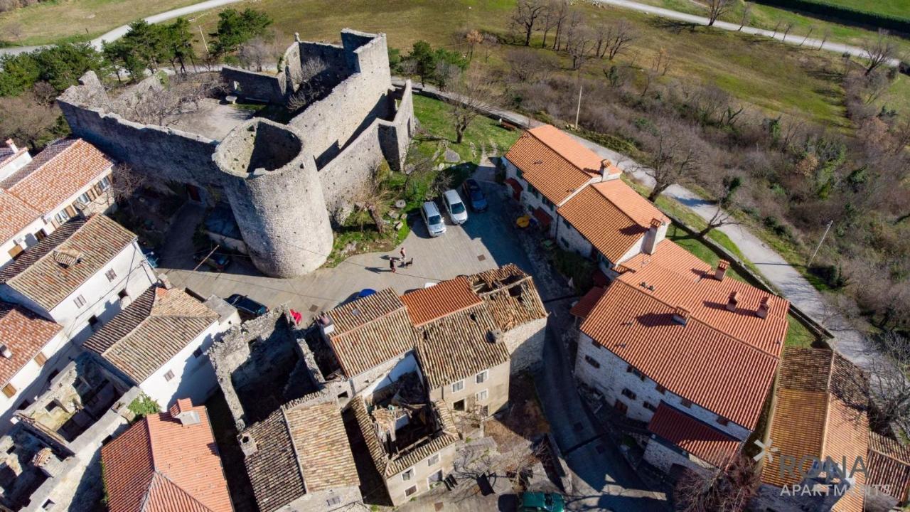 Rona Stone House Apartments Janja Boljun Bagian luar foto